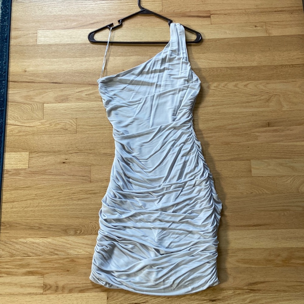 H&M One shoulder dress